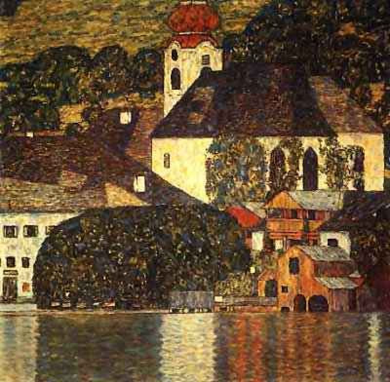 chruch in unterach on the attersee 1916 - rome galleria nazionale d'arte moderna.jpg